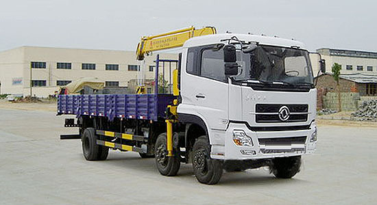 東風(fēng)天龍小三軸隨車吊(8-12噸吊)